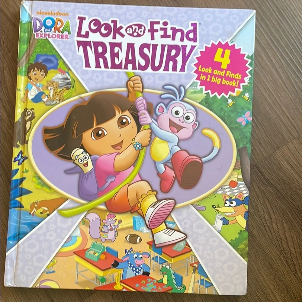 Nickelodeon Dora the Explorer Look and Find Treasury